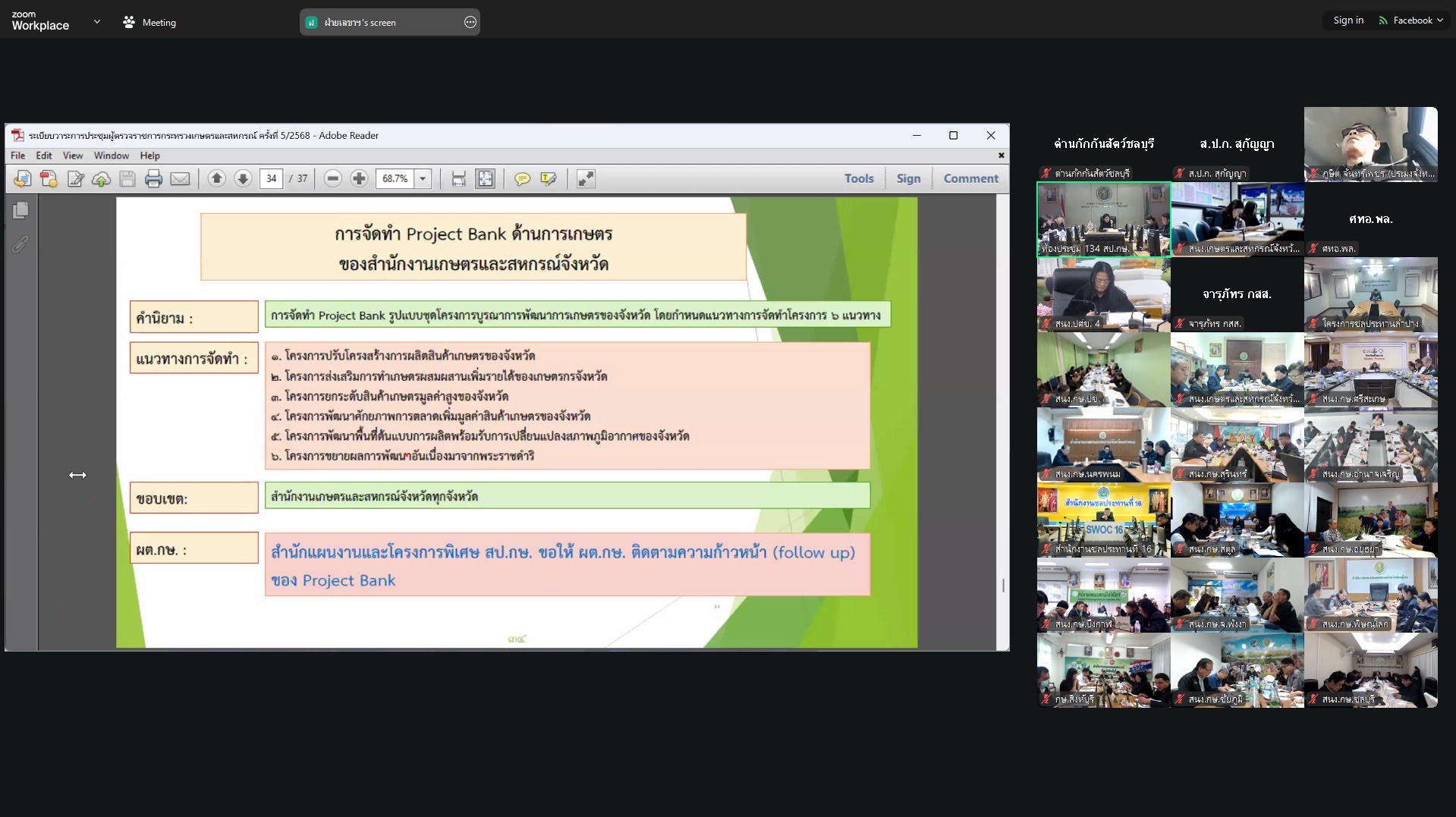 title - ผู้ตรวจราชการกรม ประชุมชี้แจงแนวทางการตรวจราชการ ของผู้ตรวจราชการกระทรวงเกษตรและสหกรณ์ ประจำปีงบประมาณ 2569